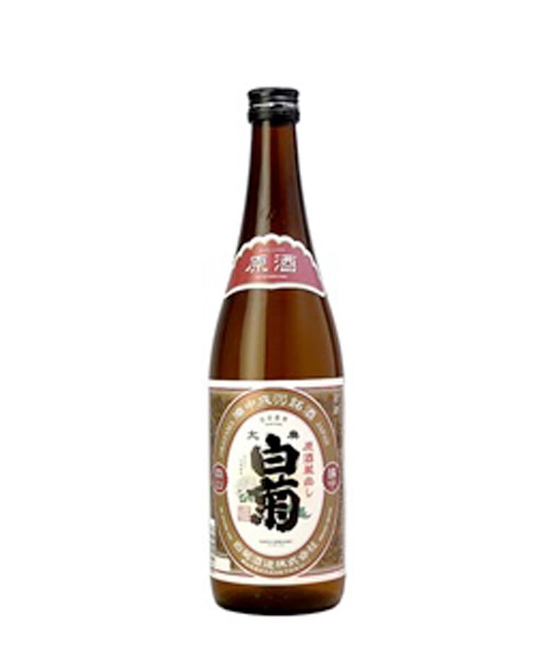 原酒 720ml | 大典白菊オンラインショップ
