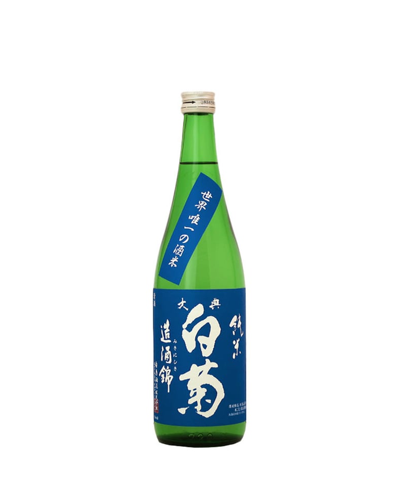 純米酒 造酒錦「みきにしき」（火入れ酒）720ml | 大典白菊オンライン