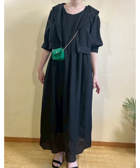 サッカーフードシャツ＋ワンピースアンサンブル・全3色(￥12,980)