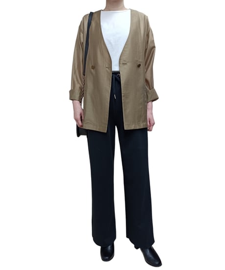 シアーノーカラーテーラージャケット・全3色(¥9,790)