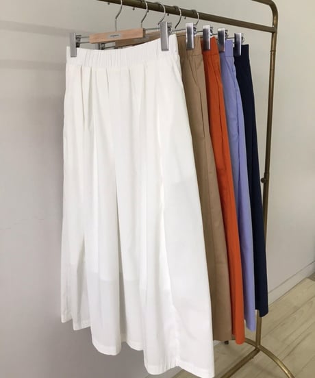 コットンギャザースカート・全5色　　　　　　　　　　（￥12,980）