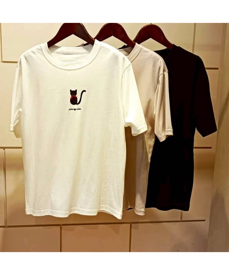 CATプリントTシャツ・全3色(￥7,590)