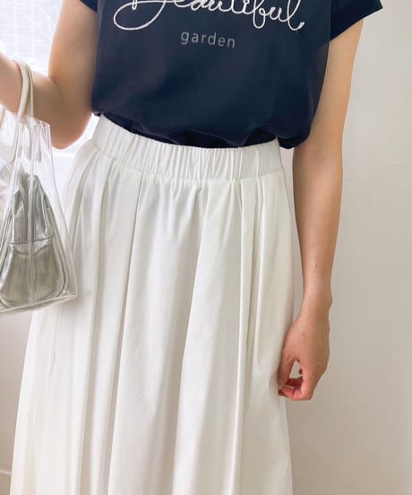 コットンギャザースカート・全5色　　　　　　　　　　（￥12,980）