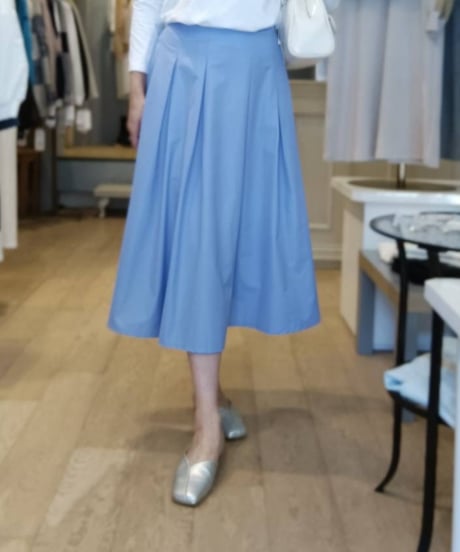 ジャスグリッティー 23SS フラワーマーメイドプリントスカート フレア  