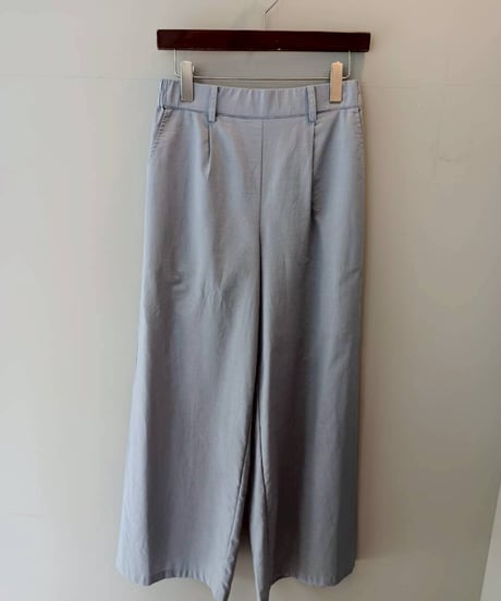 リネンタックセミワイドパンツ・全3色(￥9,790)