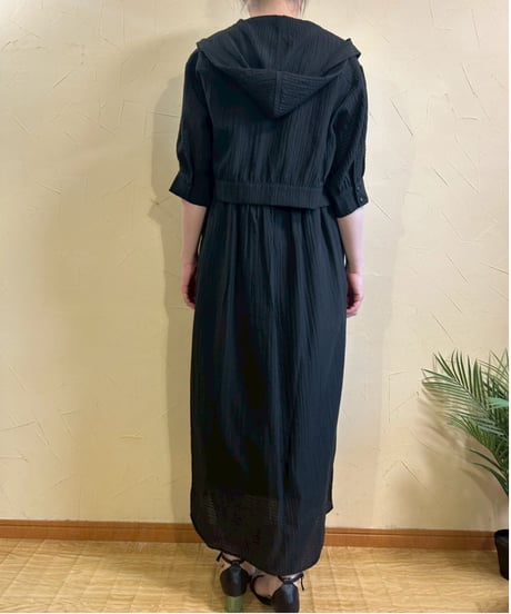 サッカーフードシャツ＋ワンピースアンサンブル・全3色(￥12,980)