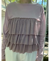 ティアードチュールトップス・全3色(￥9,790)