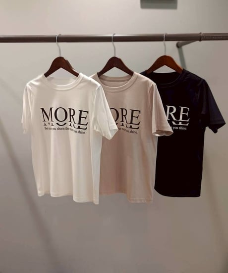レイヤーロゴTシャツ・全3色(￥7,590)