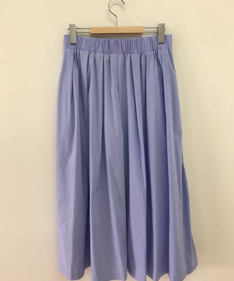 コットンギャザースカート・全5色　　　　　　　　　　（￥12,980）