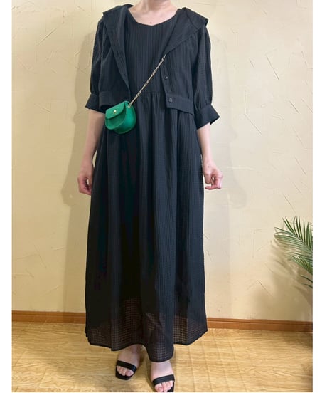 サッカーフードシャツ＋ワンピースアンサンブル・全3色(￥12,980)