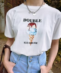 アイスクリームビーズTシャツ・全3色(¥9,790)