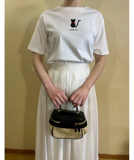 CATプリントTシャツ・全3色(￥7,590)