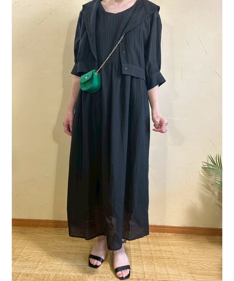 サッカーフードシャツ＋ワンピースアンサンブル・全3色(￥12,980)