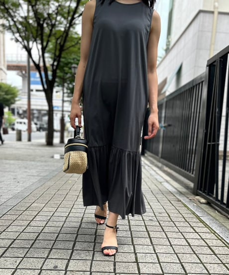 ノースリーブマーメイドワンピース・全3色(￥11,180）
