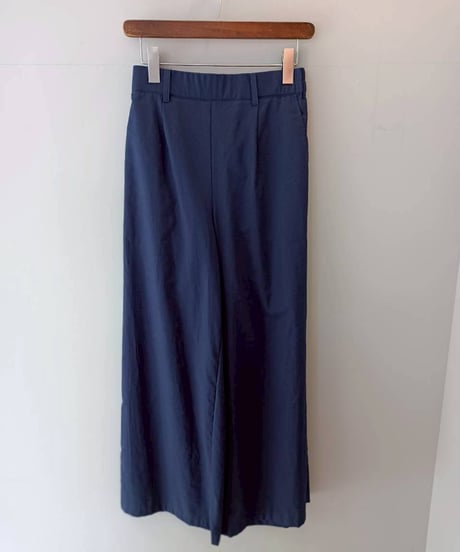 リネンタックセミワイドパンツ・全3色(￥9,790)