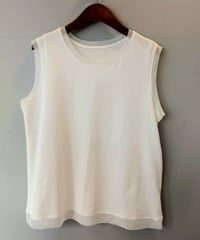 チュールタンクトップ・全3色(￥6,490)