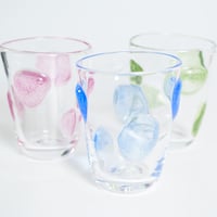 水玉グラス
