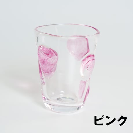 水玉グラス