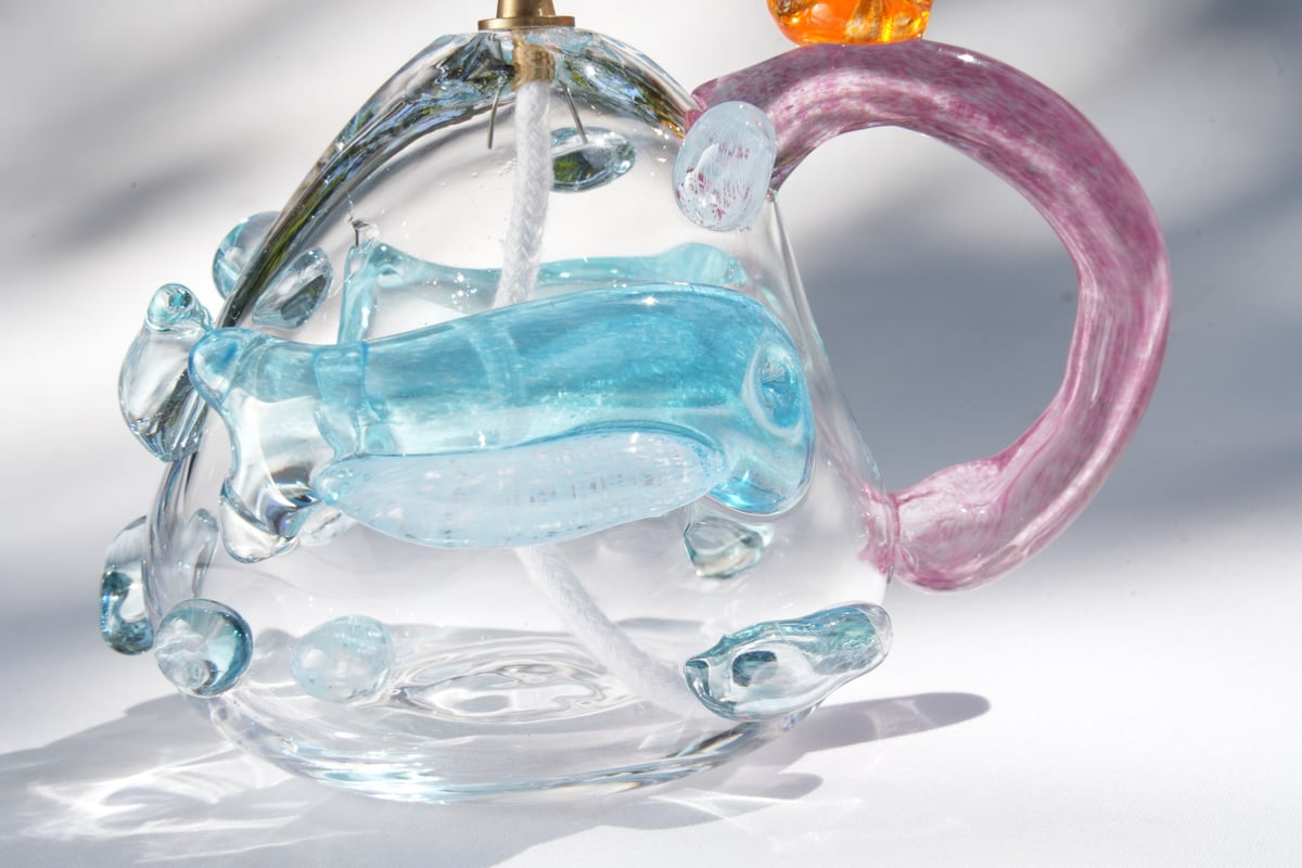 クジラのオイルランプ | キッタヨーコ