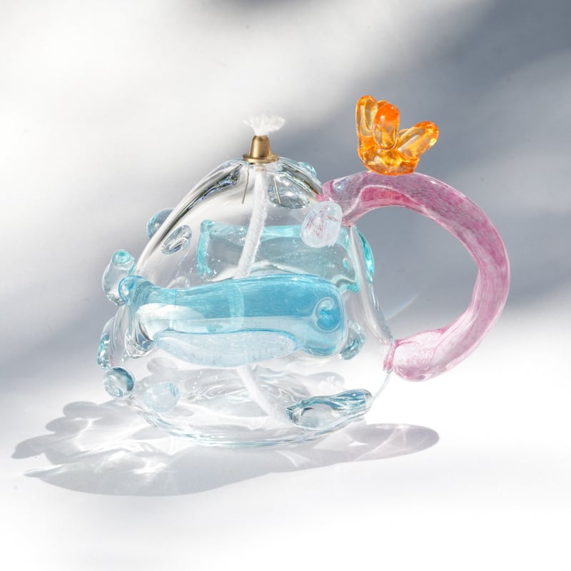 クジラのオイルランプ | キッタヨーコ