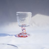 【SALE】訳ありHappy glass /ピンク