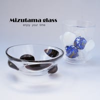【福袋】水玉コップと小皿のセット/コップ白/小皿黒