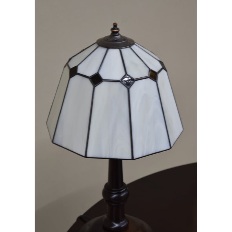 ステンドガラスの民藝ランプ stained-glass lamp | 花森家具 Online