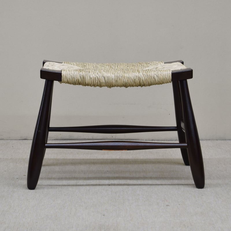 松本民芸家具 518型ラッシスツール Rush-seated stool N.518 | 花森