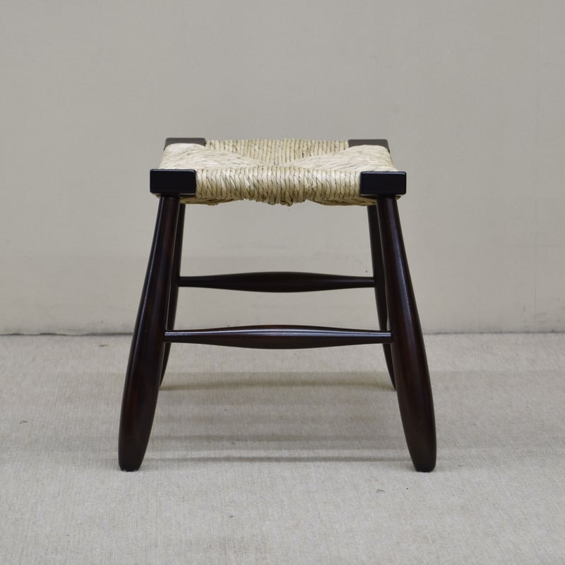 松本民芸家具 518型ラッシスツール Rush-seated stool N.518 松本民芸家具 518型ラッシスツール Rush-seated stool N.518