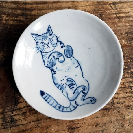 ネコの小皿・13