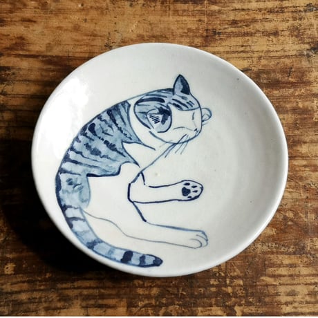 ネコの小皿・3