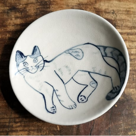 ネコの小皿・10