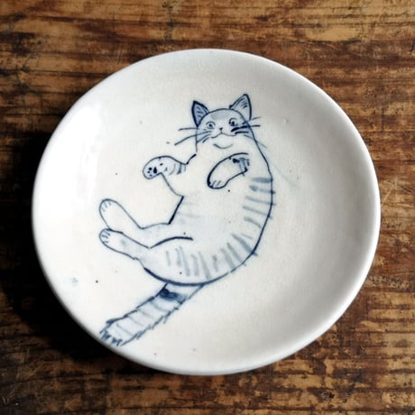 ネコの小皿・4
