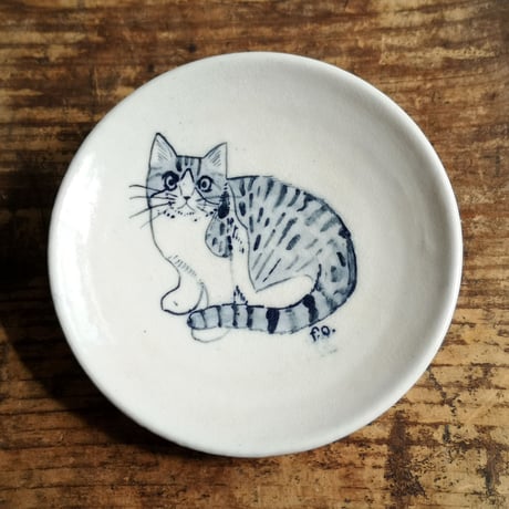 ネコの小皿・9