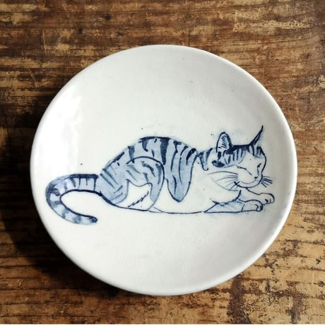 ネコの小皿・5