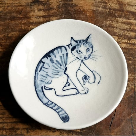 ネコの小皿・7