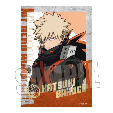 トレーディング箔押しブロマイド 7期新ビジュアルver. 僕のヒーローアカデミア