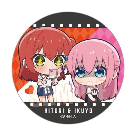 トレーディング缶バッジ アニメ「ぼっち・ざ・ろっく！」/ぷちめもっ！