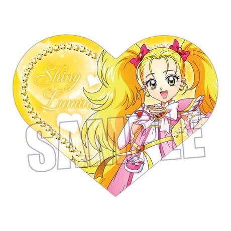 トレーディングハート型色紙 ふたりはプリキュアMax Heart/Action ver.