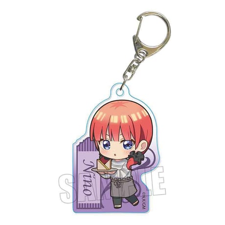 てくトコアクリルキーホルダー 映画 五等分の花嫁/中野 二乃 5年後ver.