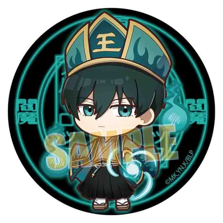 缶バッジ ブルーロック/糸師 凛 百鬼夜行ver.