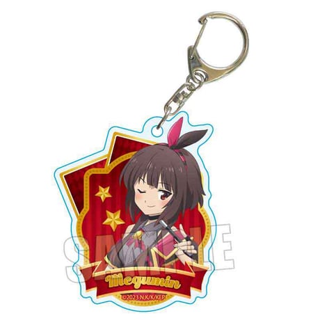 トレーディングアクリルキーホルダー この素晴らしい世界に爆焔を！/ マジシャンver.