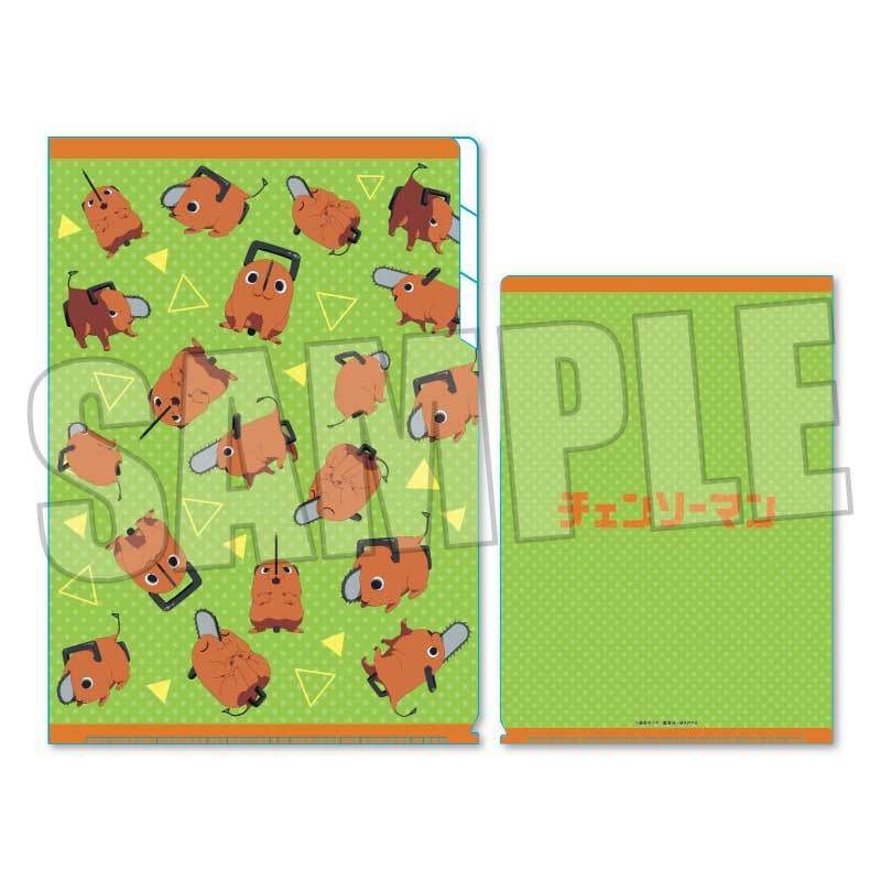 クリアファイル3ポケット チェンソーマン/ポチタ | ベルハウスショップ