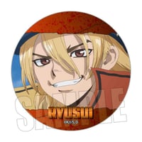 メモリーズ缶バッジ Dr.STONE/七海 龍水A