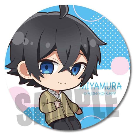トレーディング缶バッジ TVアニメ「ホリミヤ -piece-」/ぷかっしゅ