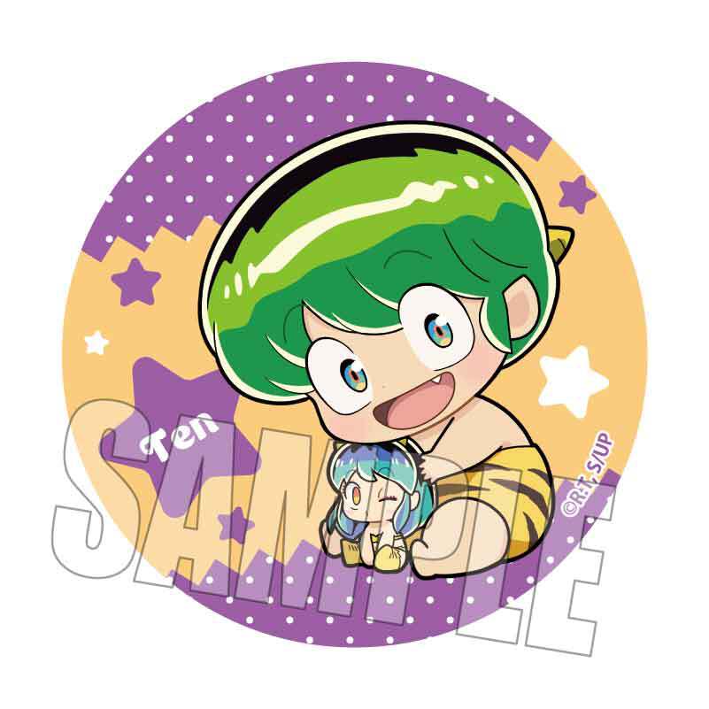 トレーディング缶バッジ うる星やつら/ぎゅぎゅっと | ベルハウスショップ