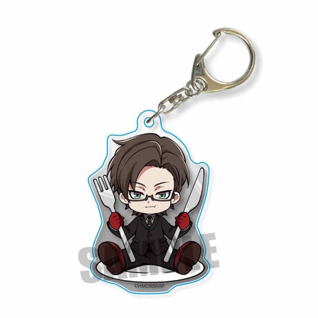 ごちきゃらアクリルキーホルダー『ヒプノシスマイク-Division Rap Battle-』Rhyme Anima/入間 銃兎_AKGJ-05