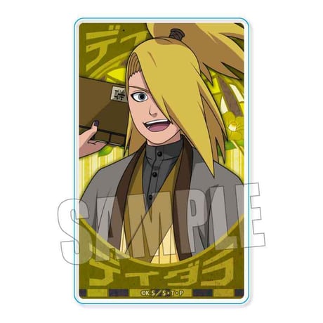 トレーディングアクリルカード NARUTO-ナルト- 疾風伝/書生風ver.