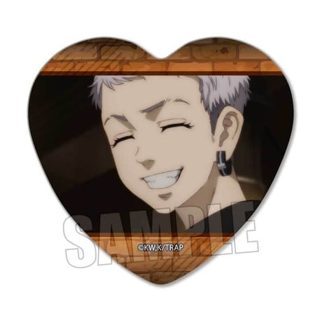 メモリーズハート缶バッジ Part2 東京リベンジャーズ/三ツ谷 隆