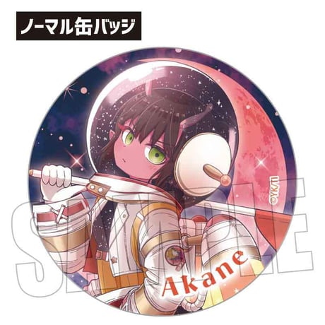 トレーディング缶バッジ アニメ『銀河特急 ミルキー☆サブウェイ』/ユニバース